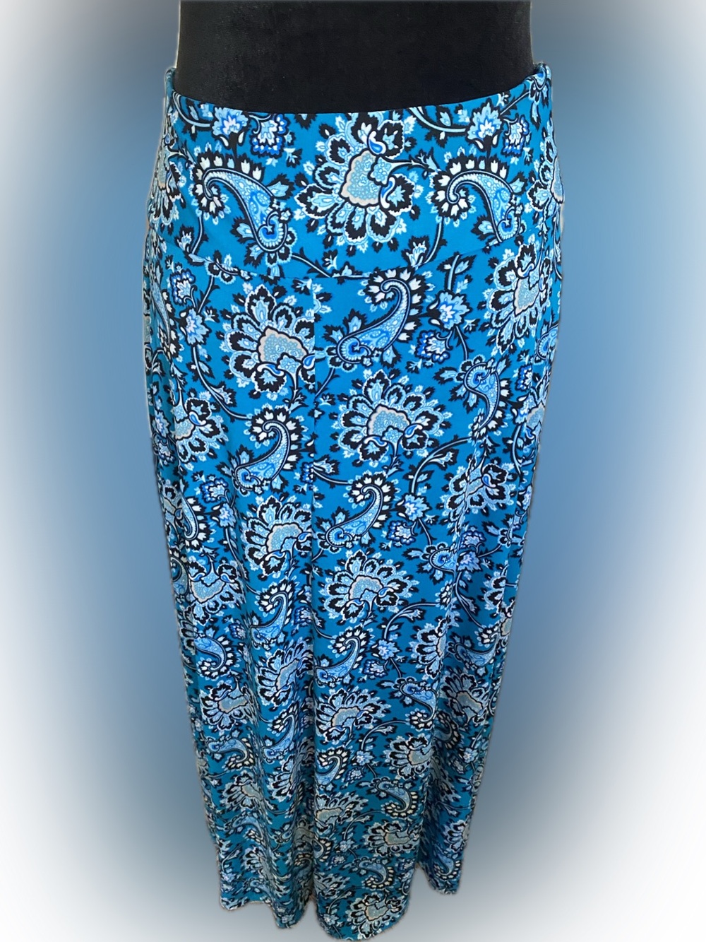 NY Collection maxi skirt- size Petite Medium. (PM) - Picture 5 of 10